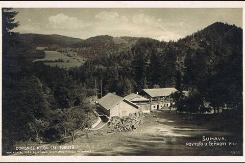 Čeňkova Pila kolem r. 1923